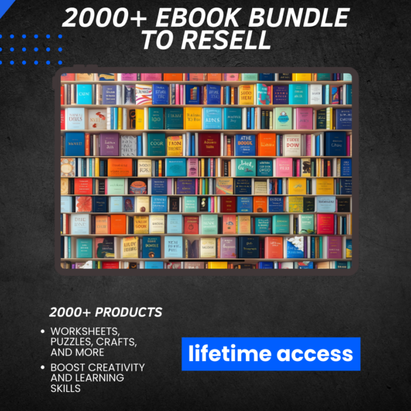 2000+ Ebook Bundle to Resell